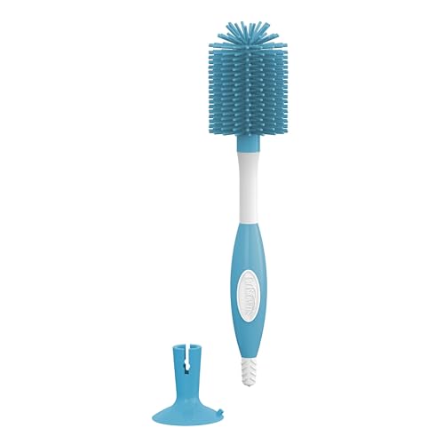 Dr. Brown's Soft Touch Baby Bottle Cleaning Brush, Blue, 12-Pack - style: Soft Touch