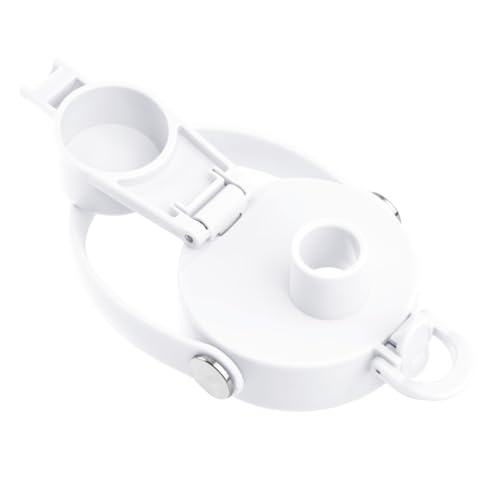 SENDESTAR Straw Lid for Hydroflask Wide Mouth Water Bottle with 12,16,18,20,24,32,40,64 oz, Auto Flip Straw Top Cap fit Most Wide Mouth Bottles, Sports Cap Water Bottle Accessories Top Replacement - color: White