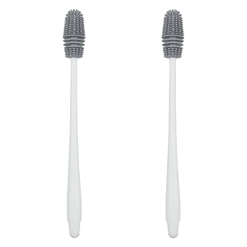2 Pack Bottle Brushes - color: White