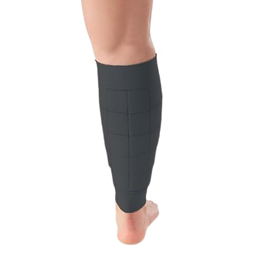 ReadyWrap Calf Compression Sleeve - Adjustable, Breathable - color: Black, size: Medium (35 cm)