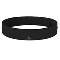 FlipBelt Classic Running Belt, Phone Holder for Running, Money Belt Pouch - color: Black, size: Small