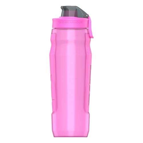 Under Armour 32oz Playmaker Squeeze Water Bottle - color: Rebel Pink