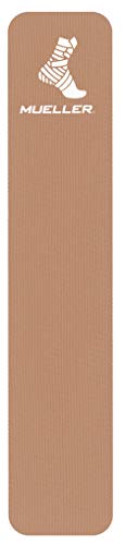 Mueller Sports Medicine Typhoon Kinesiology Therapeutic Tape, Quality Athletic Tape, Latex Free, 20 Pre-Cut I-Strips, 2" x 9.75" Each Strip - color: Beige, style: Elite