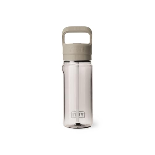 YETI Yonder 600 ml/20 oz Water Bottle with Yonder Straw Cap, Cape Taupe - color: Cape Taupe, size: 20 Ounces