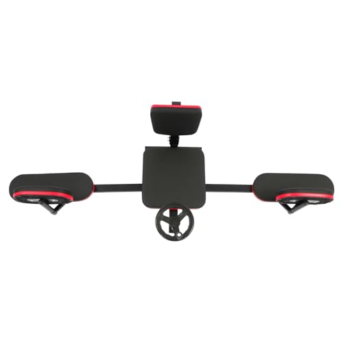 Hip Stretcher for Flexibility Stretching Equipment - color: Black+Red-264lbs