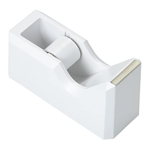 JAM PAPER Colorful Desk Tape Dispensers - White - Sold Individually - color: White, size: Pack of 1