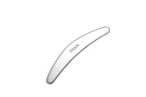 STICKON Stainless Steel Muscle Scraper Tools Set 2 in 1 Gua Sha Scraping Massage Tools, IASTM Tool for Physical Therapy Great Soft Tissue Mobilization Tool(STICKON-48) - style: Pitao10 Shape