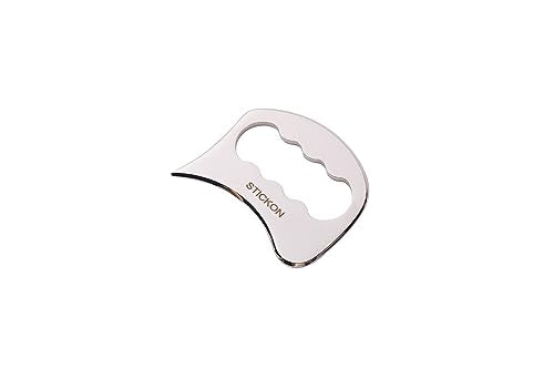 STICKON Stainless Steel Gua Sha Scraping Massage Tool IASTM Tools Great Soft Tissue Mobilization Tool (STICKON-08)