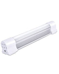 LETOUR Rechargeable Light LED Tube Magnetic Light 4000Lumens 5200mAh 5 Levels Dimming Camping Lantern USB Rechargeable Portable Lights with 2 Magnets Endurance for 60 Hours - size: 8.66in