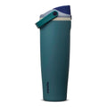 Owala FreeSip Sway Stainless Steel Water Bottle 40 oz Denim - color: Denim, size: 40 Ounces