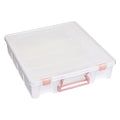 ArtBin Essentials 12 x 12 One-Compartment Craft Box, Clear - color: Rose Gold
