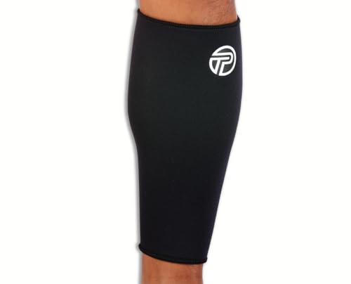 Pro-Tec Athletics Calf Sleeve, Neoprene Compression Support for Shin Splints and Calf Strains, Provides Therapeutic Warmth and Increases Circulation, while Supporting Muscles of Lower Leg, Medium - size: Medium