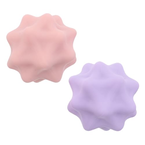 SUPVOX Massage Ball Set Spiky Massage Ball 2 Pack Silicone
