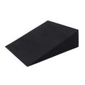 Professional Yoga Foam Wedge Calf Stretcher Foam Stretch Slant Boards Foot Stretch Wedge Block for Home Exercise, Yoga - color: Black,28x25x9, size: 28x25x9
