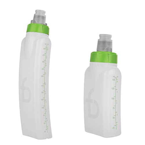 FlipBelt Arc Water Bottle Bundle - 11 Oz + 6 Oz Curved Hydration Running Bottles