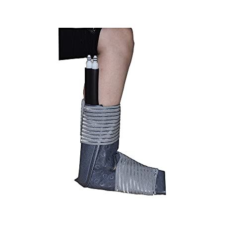 Mcmanus Cold Therapy pad for Foot and Ankle Pad | Ergonomic Pad for Post-Operative Pain and Swelling | Works with Cryotherapy and Cold Therapy Machines | Includes Hose Connectors and Elastic Straps