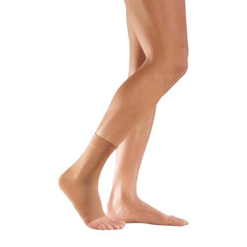 medi Seamless Knit Ankle Support - sprains, rheumatic & osteoarthritis condition - color: Beige, size: X-Large