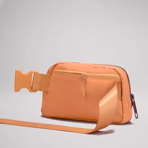 YOSHUYUKI Fanny Pack Cross Body Small Crossbody Bags for Women Men Trendy Nylon Waterproof Mini Purse Travel Running Belt Bag Lulu Dupes Bum Hip Chest Waist Pack Side Bag Must Have Dark Blue - color: Nectarine