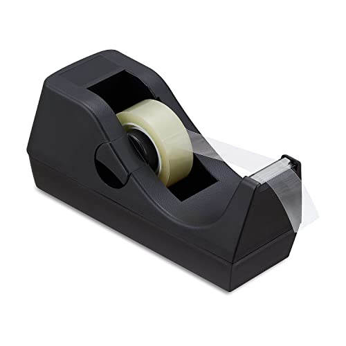 Staples Desktop Tape Dispenser, Black — 3/Pack (ST10566/10566VS) - style: 3 Pack