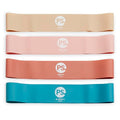 POPSUGAR Mini Loop Resistance Bands, 4-Pack (Periwinkle)