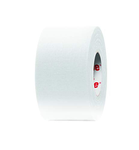 Mueller Sports Medicine MTape Rolls to Go, Quality Athletic Tape, Easy to Tear for Fast & Effective Taping, 1.5" x 10 Yards Per Roll, 6 Rolls - color: White