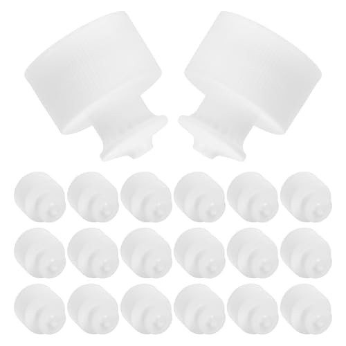 Kisangel 20Pcs Push Pull Replacement Caps, 28mm Sports Water Bottle Lids