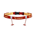 Synergy Running/Triathlon Race Day Number Belt - color: Red 1-Pack
