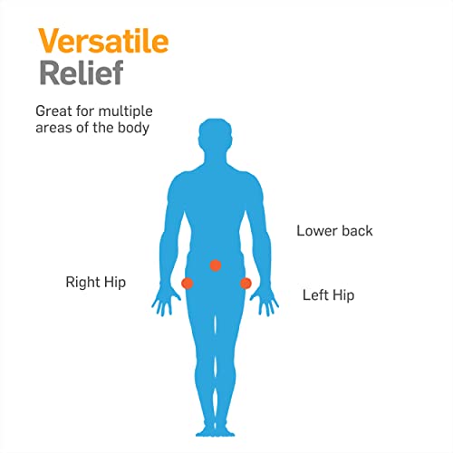NatraCure Hot or Cold Hip and Lower Back Pain Relief Wrap for Lumbar Backache, Herniated Discs, Stiff Hips, Bursitis, Sciatica, & Arthritis - Hip Replacement Surgery Recovery Gifts - Small/Medium - size: Small/Medium (Pack of 1)