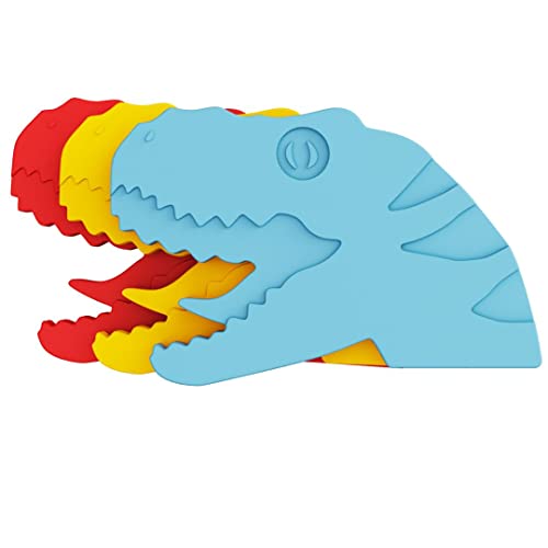 Healthy Packers Ice Packs for Kids Lunch Box, Slim Reusable 3-Pack Dinosaur - color: 3-Pack (Dinosaur)