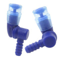 Hydration Bags Bite Valve Mouthpiece Replacement Bite Valve Replacement - style: 2 Pack mouthpiece replacement(blue）