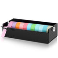 Faccito Acrylic Washi Tape Dispenser Desktop Masking Tape Holder 7 in Sticker Roll Cutter Organizer Desktop Cutting Machine for Home Office School (Only Dispenser)