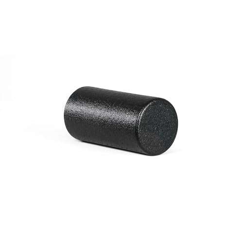 TONE Fitness Firm High-Density Foam Roller for Exercise, Massage & Recovery - color: Black, size: 12 Inch