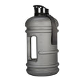 TOOFEEL Half Gallon Water Jug - 2 Liter BPA Free Reusable Bottle with Measurements - Ideal for Gym, 74 oz Matte Light Gray - color: Matte Light Gray, style: 74 oz water bottle