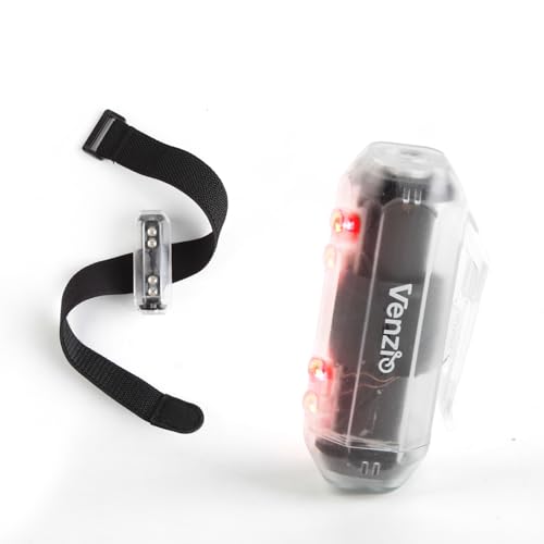 Venzio Battery-Free Magnetic Safety Light, Satefy Running Light with Belt