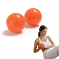 4 Inch Pilates Ball, Small Exercise Therapy Ball for Pelvic Floor Training, Myofascial Release & Core Strength, Premium PVC Massage Ball for Yoga, Stretch, Posture Correction, Fascia