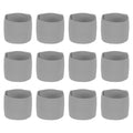 Soccer Captain Armband Elastic Wrist Arm Bands Adjustable Player Team Leader Anti-Slip Badge Sports Accessories - color: Light Gray