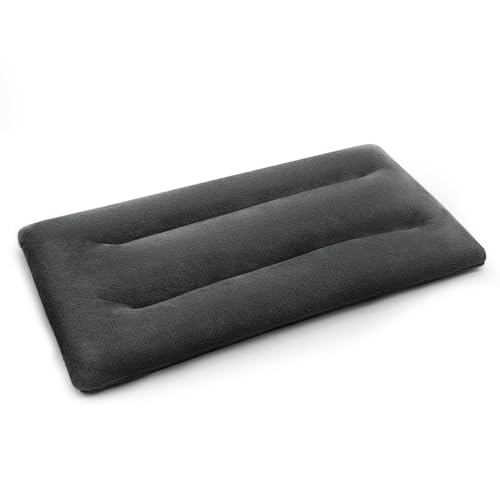 Microwave Heating Pad 6 x 12 Heating Pad Microwave, Microwave Bean Bag Heating Pad for Neck and Shoulders, Moist Heat Pack Pillow Warm Compress for Knee, Muscles, Joints, Abdomen (Dark Gray) - color: 6 X 12" Dark Gray - 1 Pack