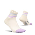 Feetures Elite Max Cushion Quarter Running Sock, 1 Pair - color: Soft Track (1 Pair), size: Medium
