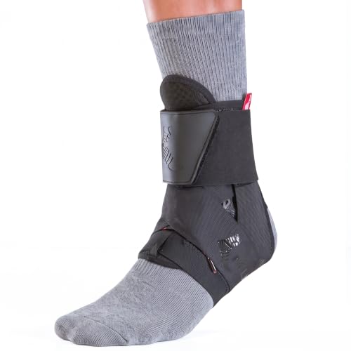 MUELLER Sports Medicine The One Ankle Brace Premium, Ankle Pain Relief Support for Men and Women, Ideal for Sprains, Strains, Arthritis, Black - size: X-Large