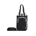 VOORAY Hydration Sling 4L Water Bottle Holder with Strap, Phone Pocket, Detachable Strap & Tote Handles - color: Graphite