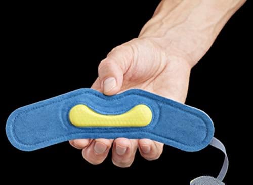 Push Sports Patella Brace for Pain Relief from Jumper's Knee and Osgood-Schlatter Disease. Non-Slip Brace Comfortably Stays in Place During Sports & Competition. (One-size)