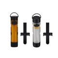 Rechargeable Keychain Flashlight USB C Rechargeable Flashlight with Magnetic Hook Portable Mini LED Flashlight with Pocket Clip Suitable for Camping Hiking and Emergency Travel (1, White+Amber) - color: White+Amber