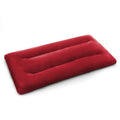 Microwave Heating Pad 6 x 12 Small Heating Pad Microwave, Microwave Bean Bag Heating Pad for Neck and Shoulders, Moist Heat Pack Pillow Warm Compress for Knee, Muscles, Joints, Wrist (Wine Red) - color: 6 X 12" Wine Red - 1 Pack