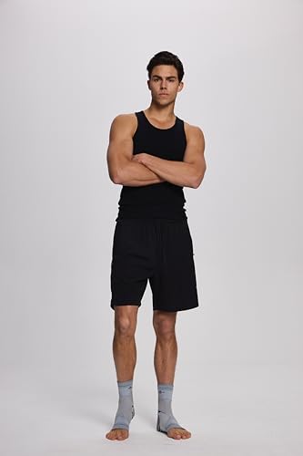 ABIRAM Ankle Brace Compression Sleeve with Adjustable Support Strap - color: Gray, size: Small