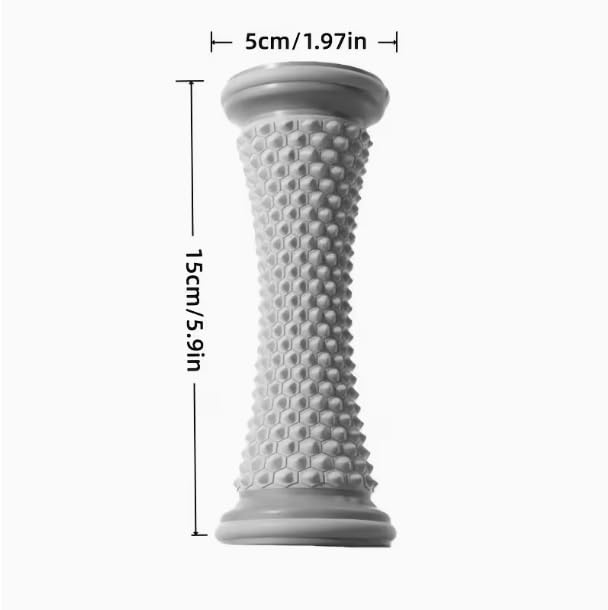 Foot Massager Roller, for Plantar Fasciitis Relief, Foot Massage Tools Portable, Deep Tissue Muscle Massage, for Foot Arch and Heel Pain - Grey