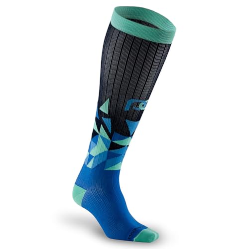 PRO Compression Marathon Socks - color: Blue Vertex, size: Large-X-Large
