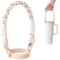 Water Bottle Handle Strap Compatible with Owala Water Bottle - color: Cream