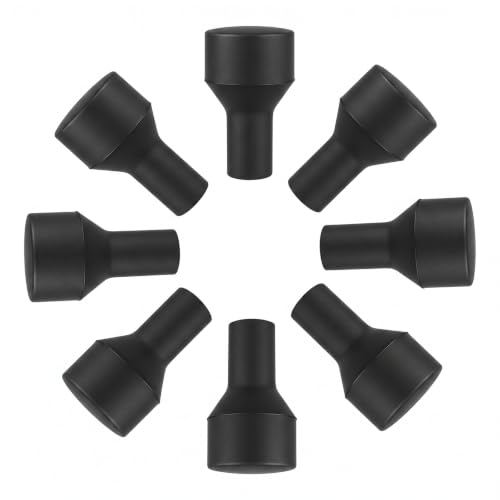 8Pcs Bite Valve Replacement Mouthpiece Valve Hydration Bladder Accessories - color: Black