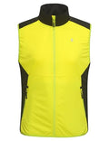 Little Donkey Andy Men's Softshell Vest Lightweight Windproof Waterproof - color: Reflective Green, size: XX-Large