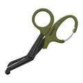 Small Trauma Shears with Clip, Nurse Bandage Scissors (Green, 15cm) - color: Green, size: 15cm